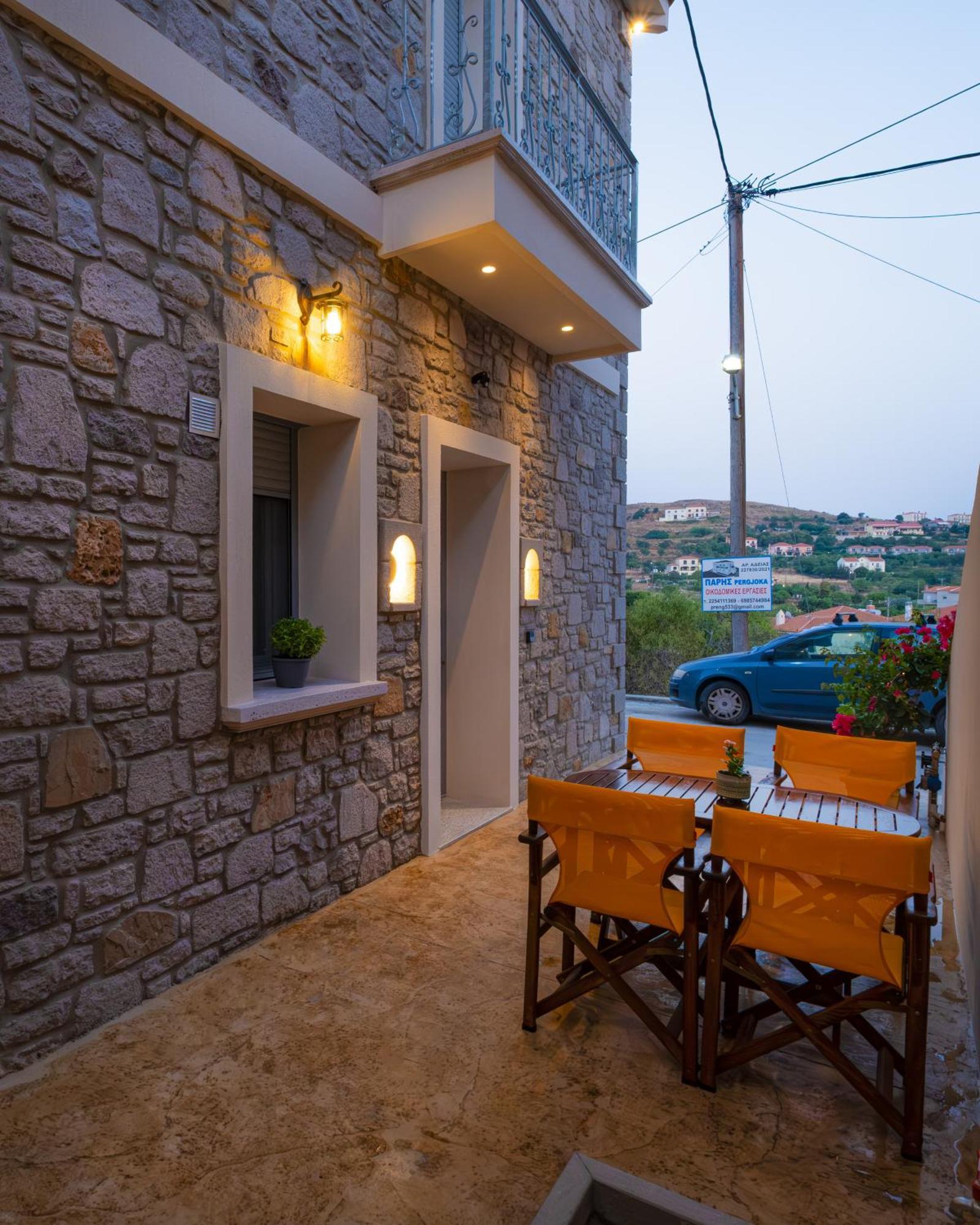 Zeus & Emmanuil Luxury Houses Myrina Exterior foto